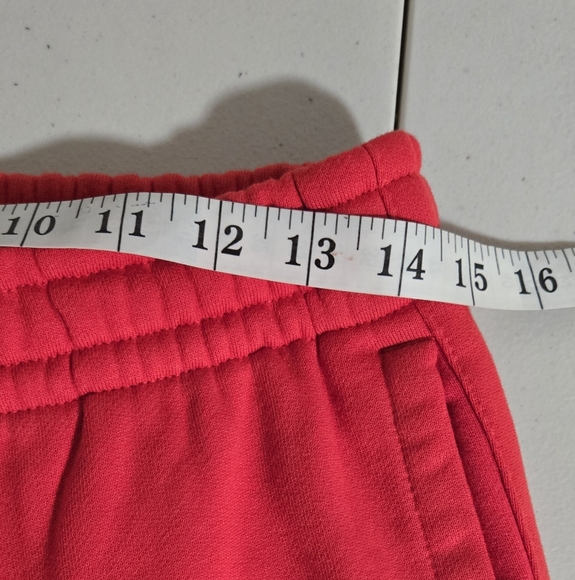 Adidas Big Trefoil Red White Jogger Sweatpants Size M - Picture 13 of 13